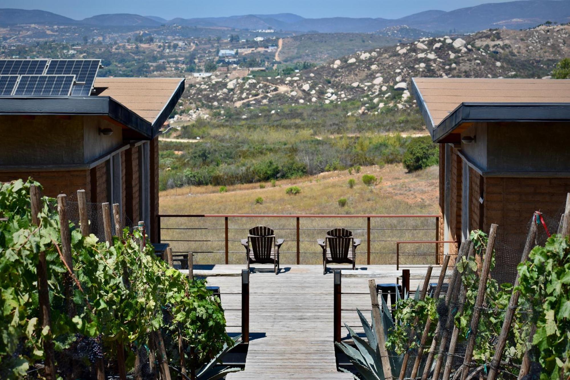 Uvauva Eco-Retreat Bed & Breakfast Valle de Guadalupe Exterior foto