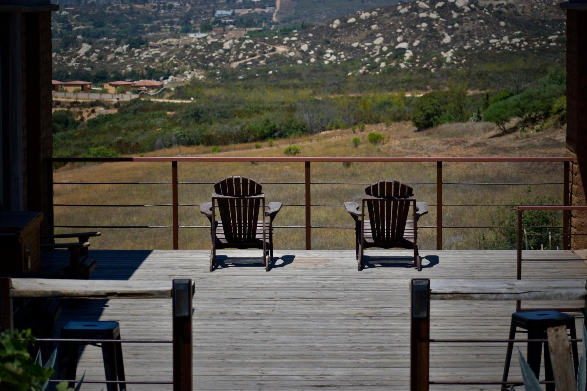 Uvauva Eco-Retreat Bed & Breakfast Valle de Guadalupe Exterior foto