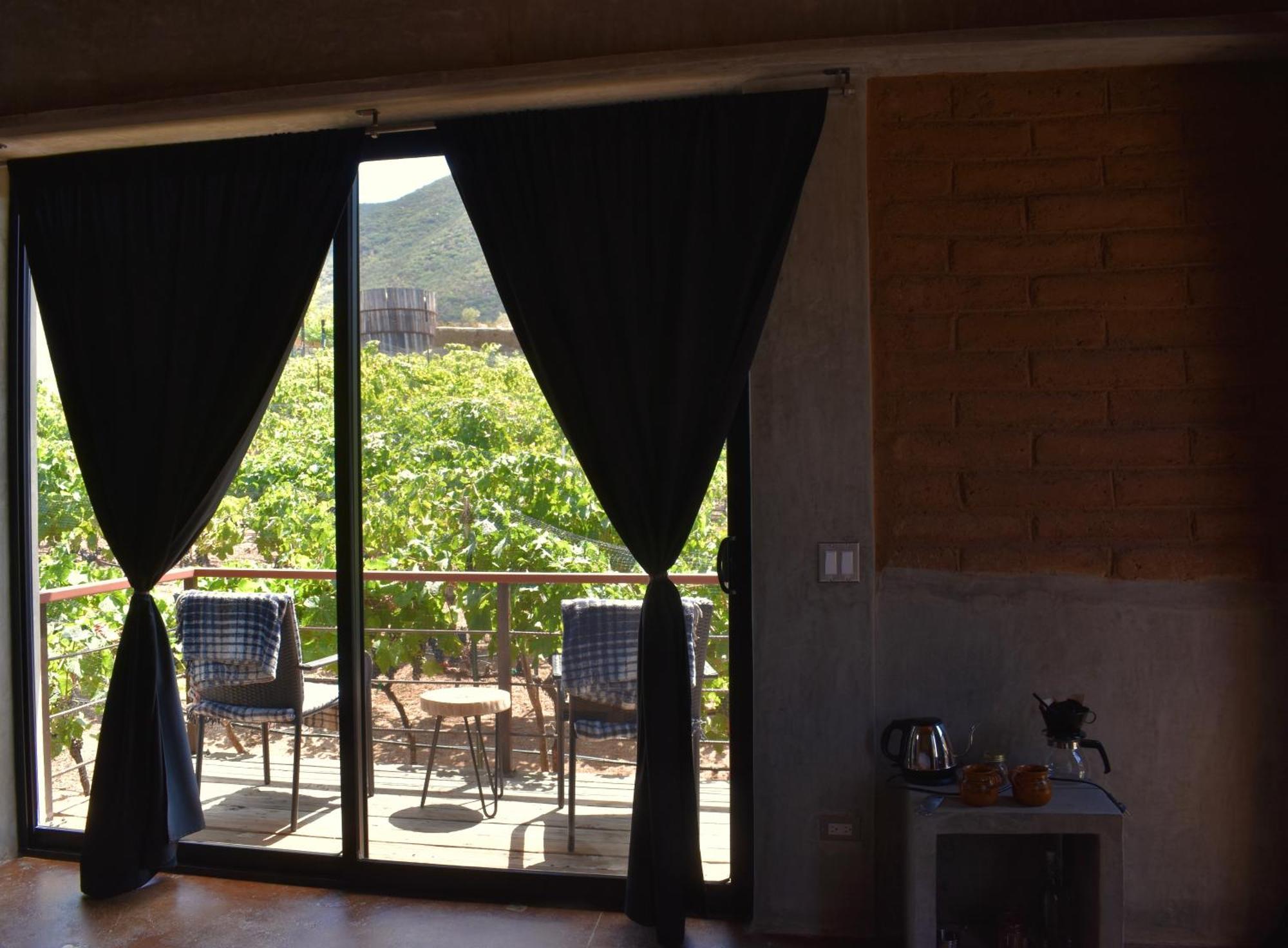 Uvauva Eco-Retreat Bed & Breakfast Valle de Guadalupe Exterior foto
